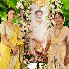 Nandamuri Taraka Ratna Daughter's Half Saree Function