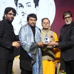 ANR Awards: Amitabh Honours Chiranjeevi