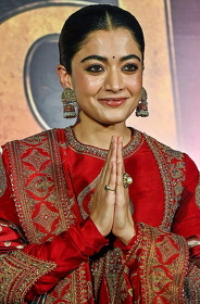 Actress Rashmika Mandanna Chhava Movie Trailer Launch Event Pics  9-1737610207
