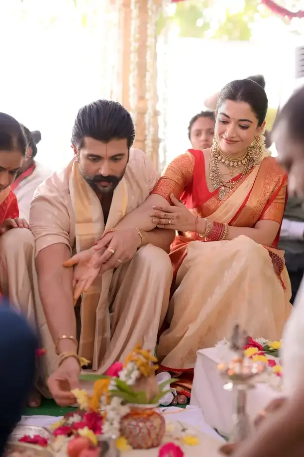Vijay Deverakonda and Rashmika Mandanna1