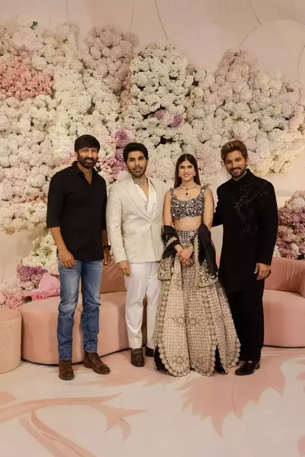 Allu Sirish Grand Pre Wedding Reception13