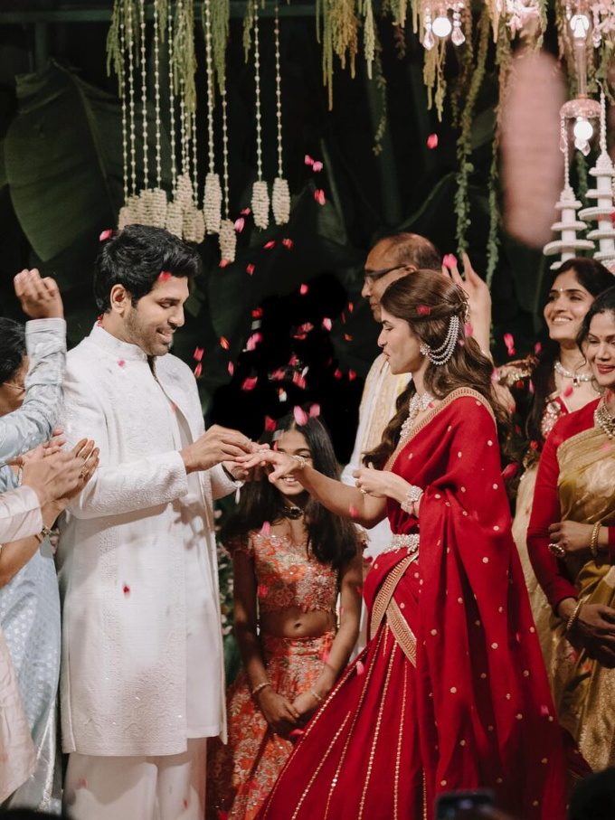 Allu Sirish And Nayanika 1