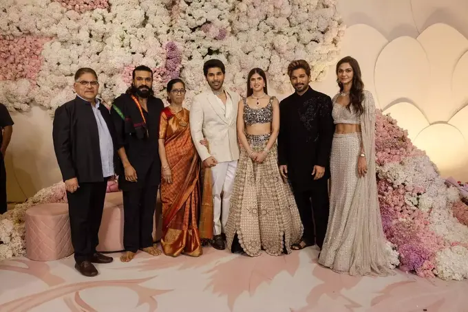 Allu Sirish Grand Pre Wedding Reception14